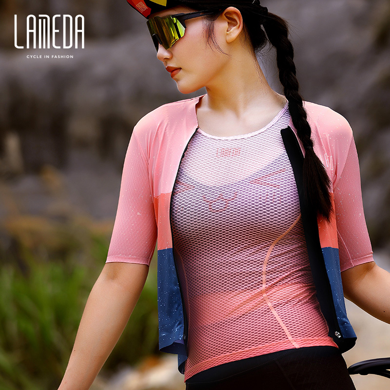 Mountain Biking Vest - LAMEDA ขี่จักรยานเสื้อกั๊ก Top Women 'S Fast