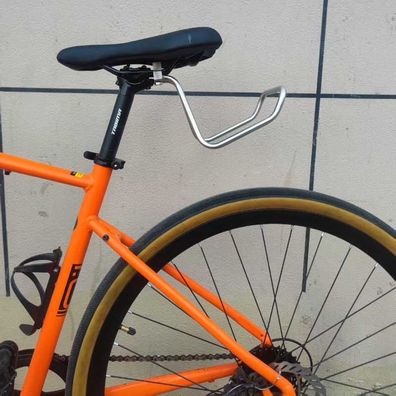 Mountain Biking Bag - แร็คจักรยานสแตนเลสด้านหลัง แข็งแรง ทนทาน น้ำหนักเบา สำหรับจักรยานเสือภูเขาและจักรยานถนน พร้อมที่วางสัมภาระในตัว