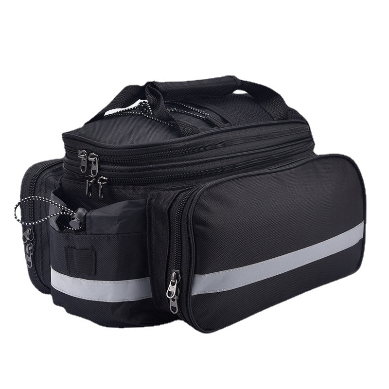 Mountain Biking Bag - กระเป๋าใส่จักรยาน ความจุขนาดใหญ่ กระเป๋าใส่จักรยานเสือภูเขาแบบติดท้ายรถ กระเป๋าใส่สัมภาระจักรยานแบบพกพา กระเป๋าใส่สัมภาระท้ายรถ อุปกรณ์จักรยาน