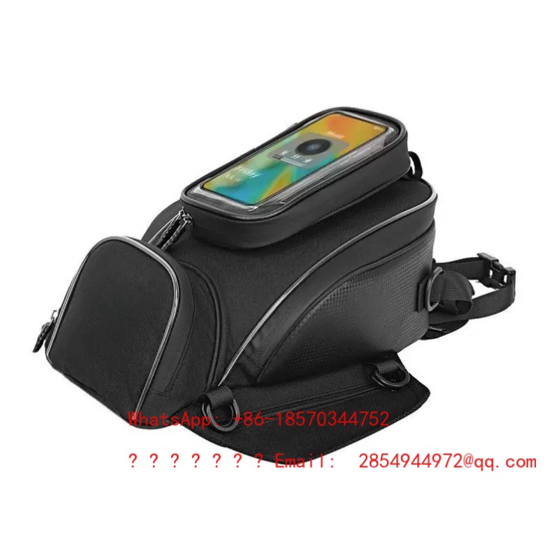 Mountain Biking Bag - ถังน้ำมันเชื้อเพลิงรถจักรยานยนต์ กระเป๋าแม่เหล็ก อุปกรณ์ขี่รถกันน้ำแบบสากล กระเป๋าเก็บของความจุขนาดใหญ่