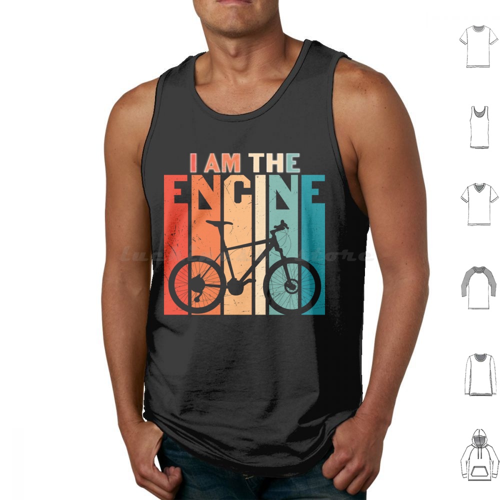 Mountain Biking Vest - เสื้อกล้าม I Am The Engine สำหรับปั่นจักรยาน