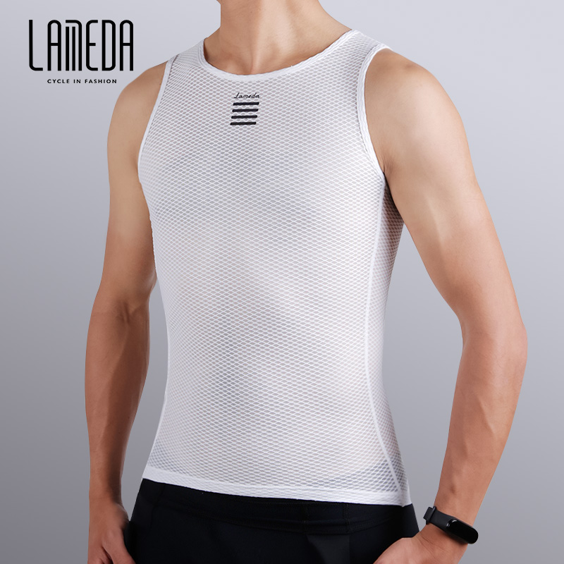 Mountain Biking Vest - LAMEDA เสื้อเหงื่อดูดซับเหงื่อขี่จักรยานเสื้อกั๊กชุดชั้นในผู้ชาย Road Mountain จักรยานขี่จักรยานเสื้อผ้าเสื้อแขนสั้น