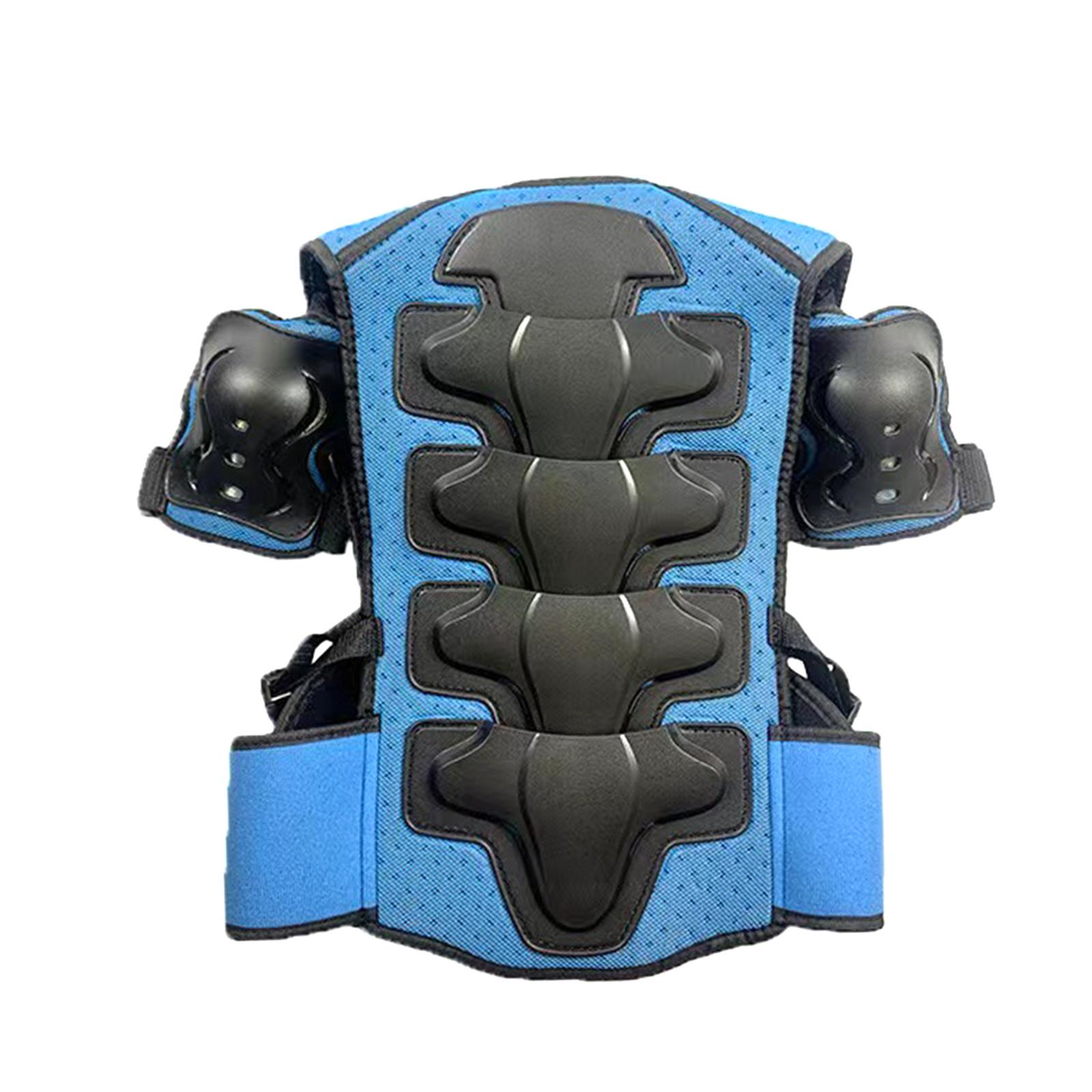 Mountain Biking Protective Gear - ชุดเกราะป้องกันสำหรับเด็กแบบ unisex สำหรับมอเตอร์ครอส ฤดูร้อน ผ้าตาข่าย ระบายอากาศ
