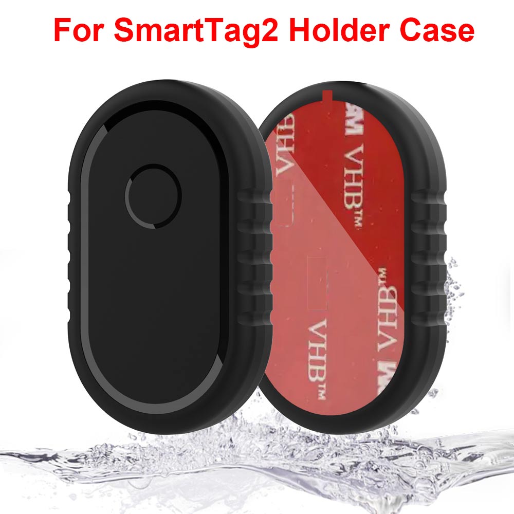 Mountain Biking Bag - สําหรับ Samsung Galaxy SmartTag2 ผู้ถือกรณีพร้อมสติกเกอร์กาวสําหรับกระเป๋าสตางค์จักรยานเสือภูเขากระเป๋าเดินทาง Anti-Lost