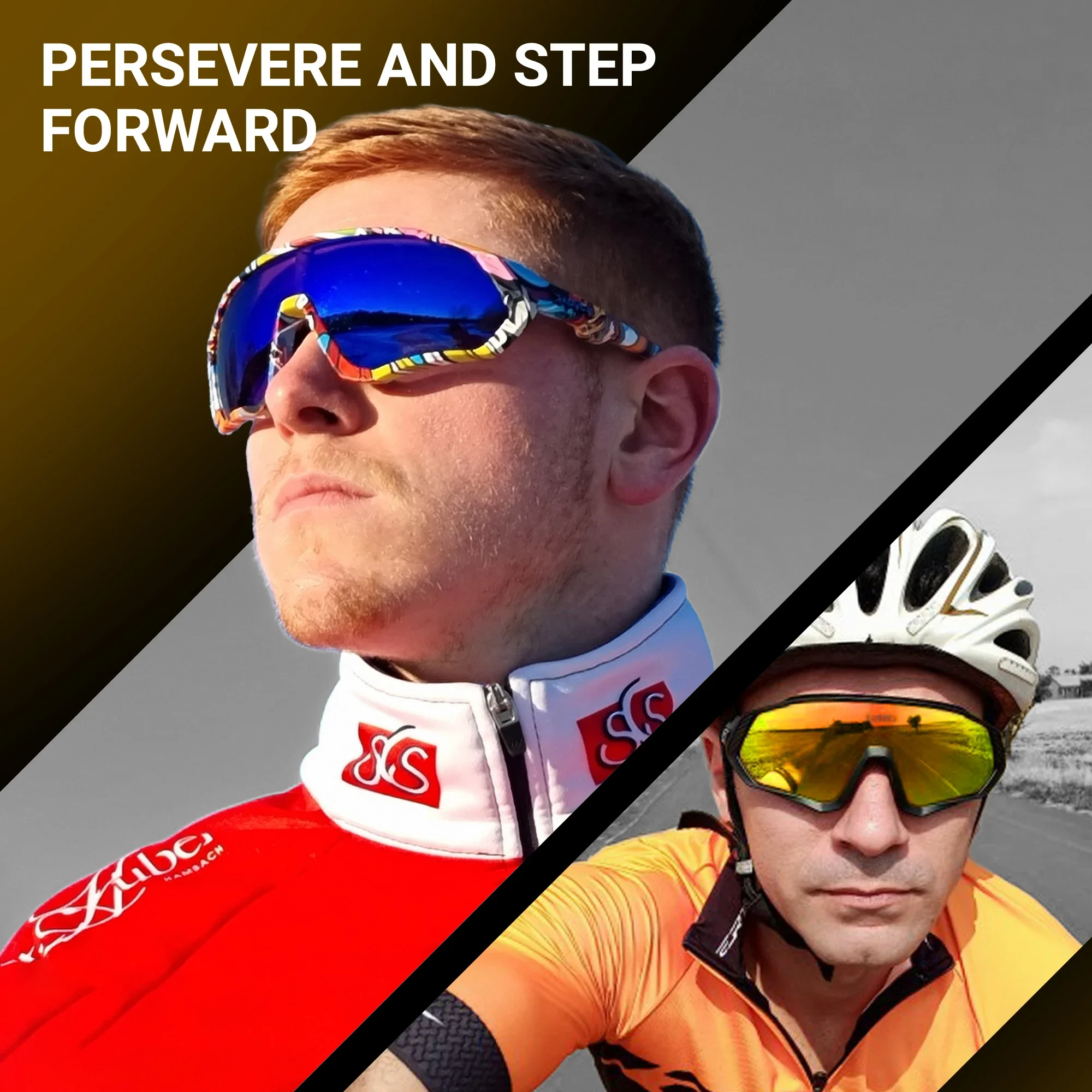 แว่นกันแดดโพลาไรซ์ Kapvoe สำหร - Mountain Biking Sunglasses บทวิจารณ์และราคา