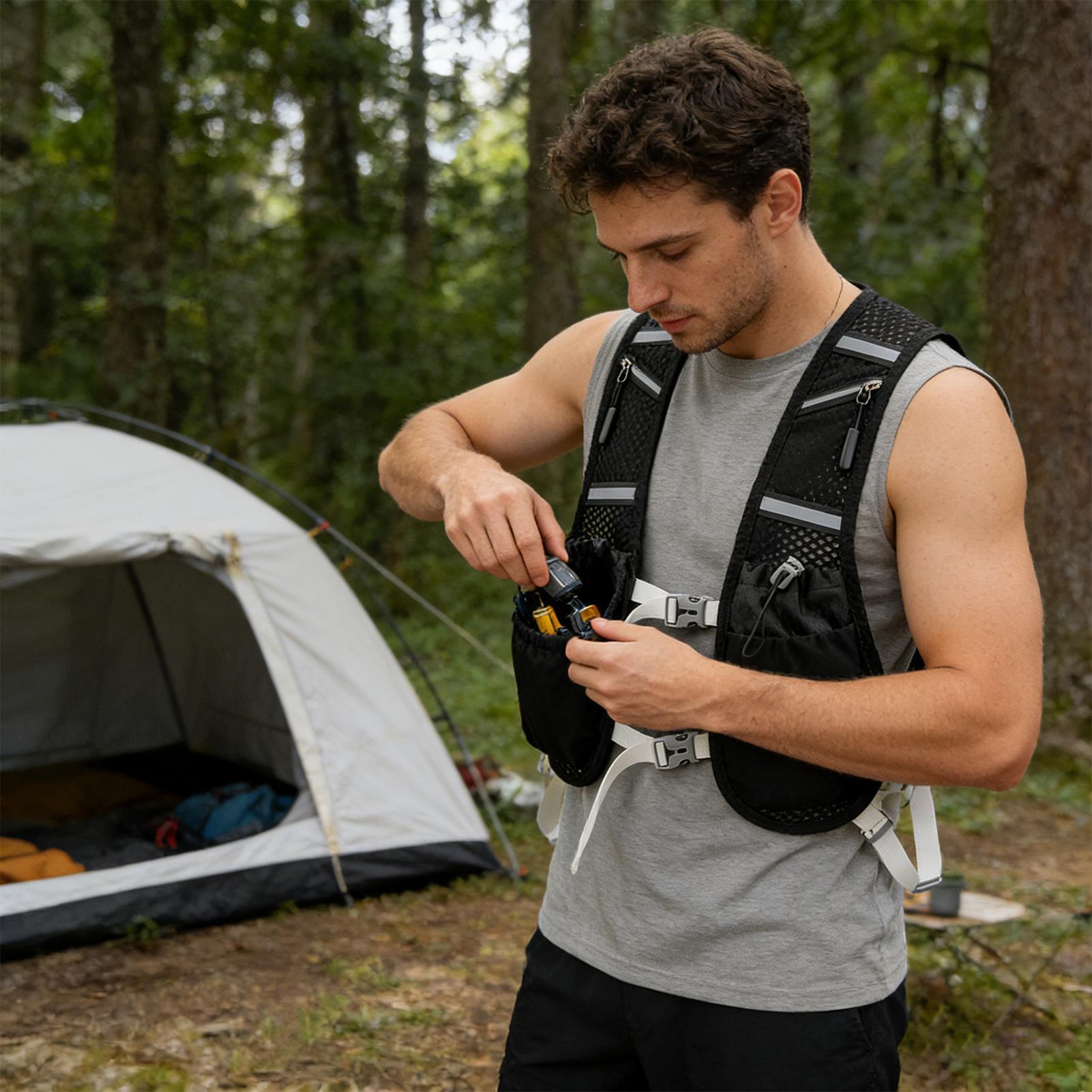 เสื้อกั๊กวิ่งระบายอากาศได้ดี น - Mountain Biking Vest บทวิจารณ์และราคา