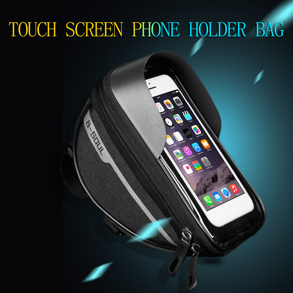 กระเป๋าใส่โทรศัพท์แบบหน้าจอสัม - Mountain Biking Bag บทวิจารณ์และราคา