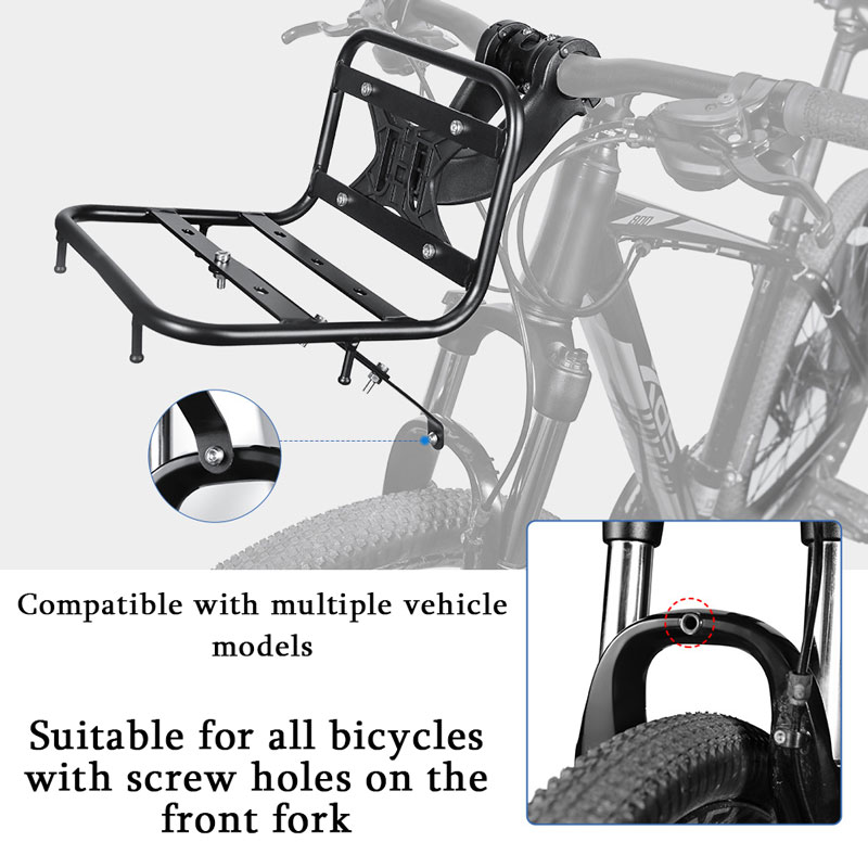 แร็คหน้าจักรยาน อลูมิเนียมอัลล - Mountain Biking Bag บทวิจารณ์และราคา